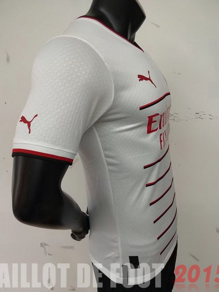 Maillot De Foot Thailande Exterieur Joueurs Maillot AC Milan 22/23 Blanc
