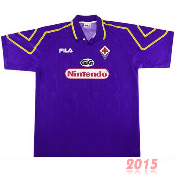 Maillot De Foot Domicile Maillot Fiorentina Rétro 1997 1998 Purpura
