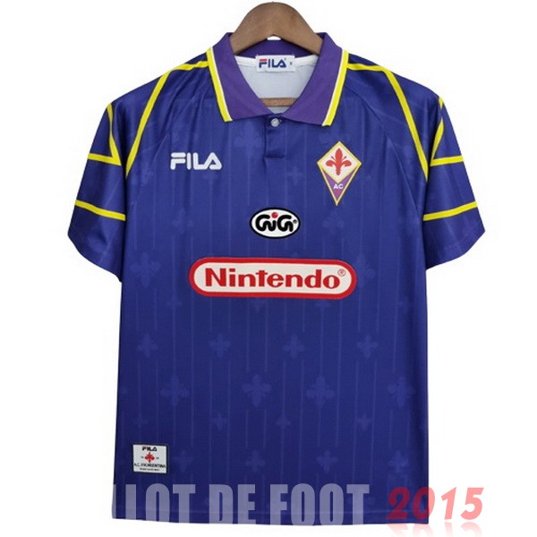 Maillot De Foot Domicile Maillot Fiorentina Rétro 1997 1998 Purpura