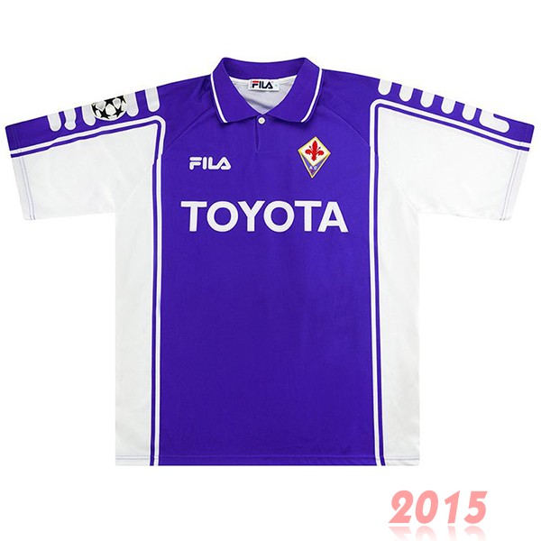 Maillot De Foot Domicile Maillot Fiorentina Rétro 1999 2000 Purpura