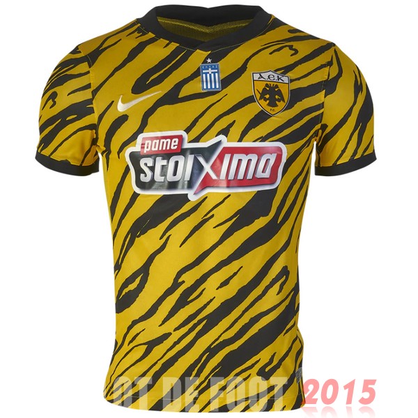 Maillot De Foot Thailande Domicile Maillot AIK Stockholm 22/23 Jaune Maillot De Foot Thailande Domicile Maillot AIK Stockholm 22/23 Jaune