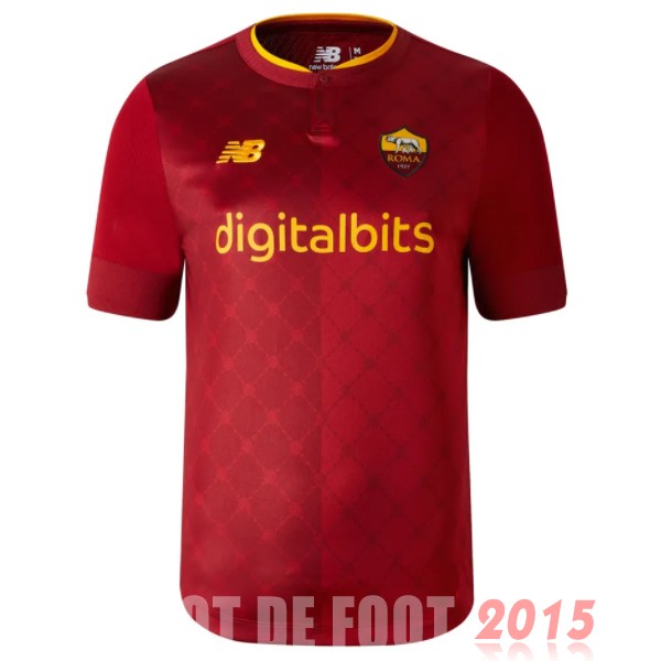 Maillot De Foot Thailande Domicile Maillot As Roma 22/23 Rouge