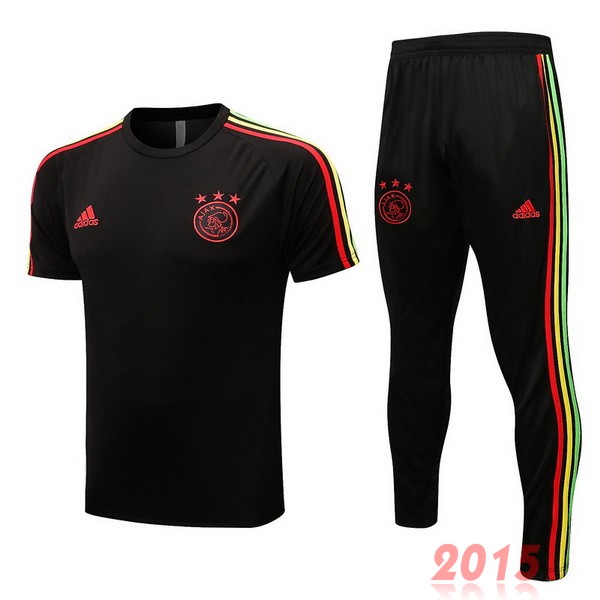 Maillot De Foot Entrainement Ensemble Complet Ajax 22/23 Noir Rouge