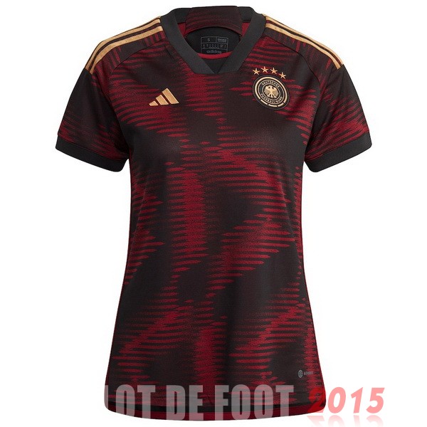 Maillot De Foot Exterieur Maillot Femme Allemagne 2022 Rouge