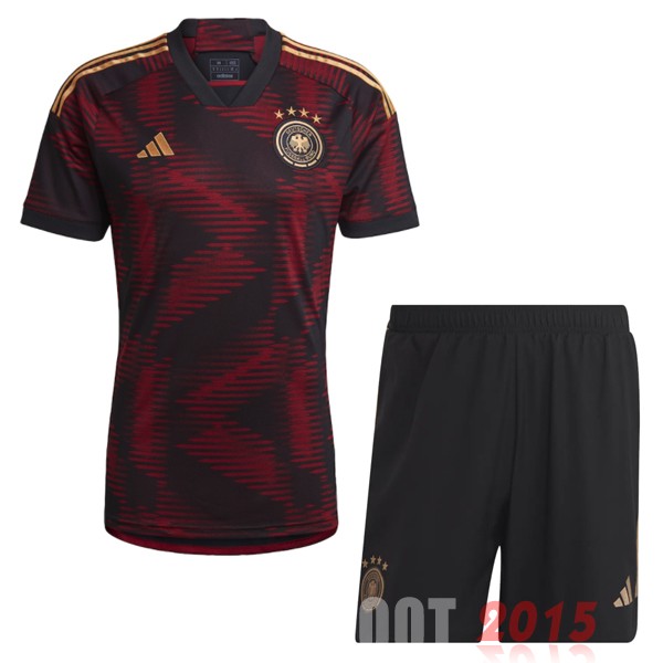 Maillot De Foot Exterieur Conjunto De Enfant Allemagne 2022 Rouge