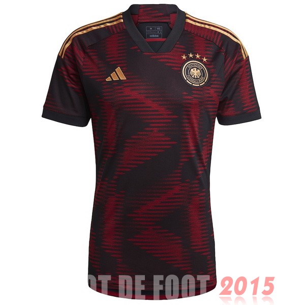 Maillot De Foot Exterieur Maillot Allemagne 2022 Rouge