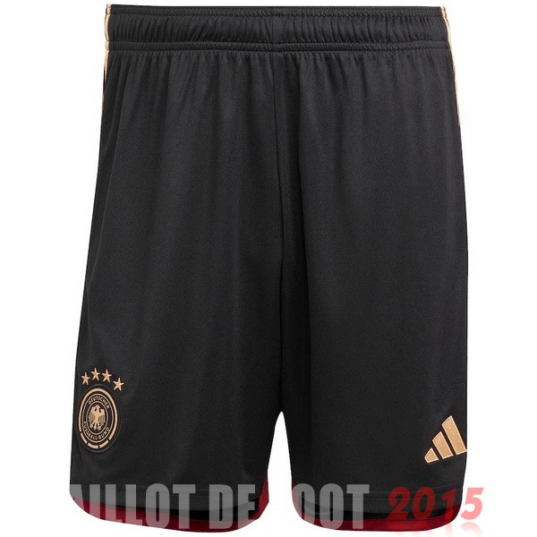 Maillot De Foot Exterieur Pantalon Allemagne 2022 Noir
