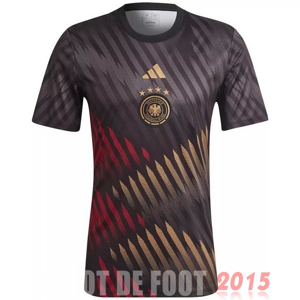 Maillot De Foot Thailande Pré match Maillot Allemagne 2022 Noir