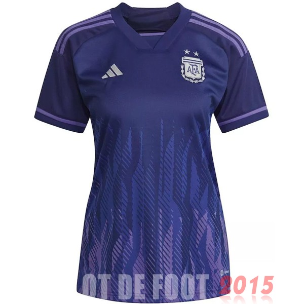 Maillot De Foot Exterieur Maillot Femme Argentine 2022 Purpura