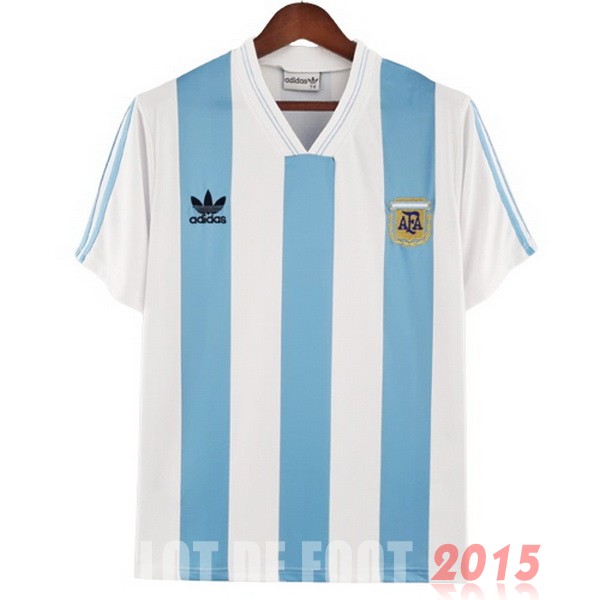 Maillot De Foot Domicile Maillot Argentine Rétro 1993 1994 Bleu