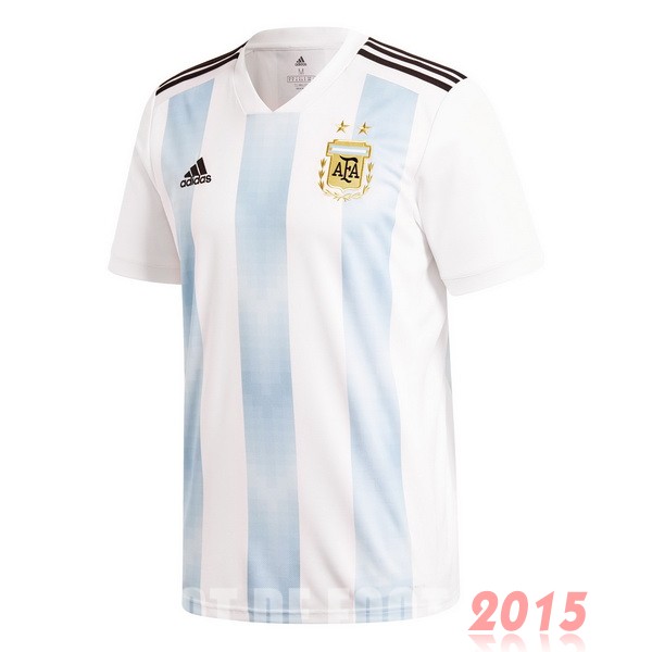 Maillot De Foot Domicile Maillot Argentine Rétro 2018 Bleu