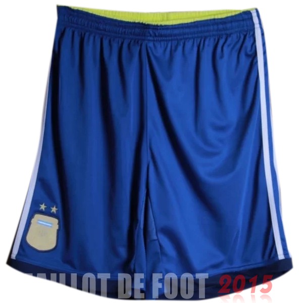 Maillot De Foot Exterieur Pantalon Argentine Rétro 2014 Bleu