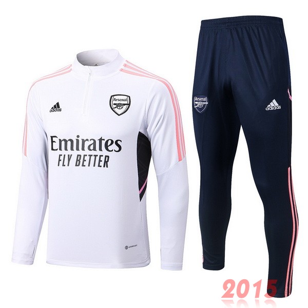 Maillot De Foot Survêtements Arsenal 22/23 Blanc I Rose