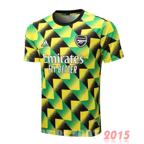 Maillot De Foot Entrainement Arsenal 22/23 Vert Jaune