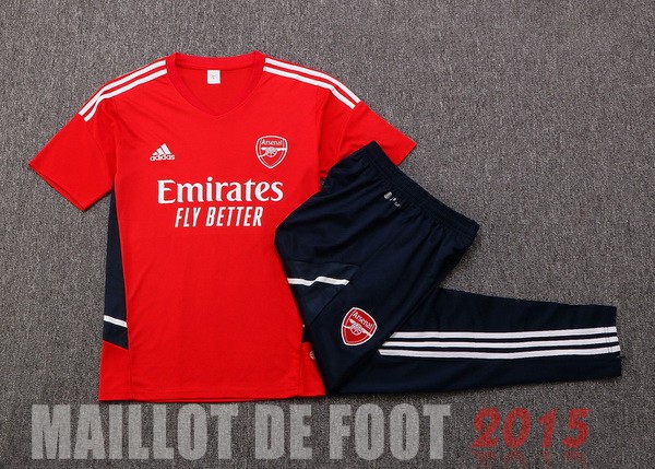 Maillot De Foot Entrainement Ensemble Complet Arsenal 22/23 Rouge Bleu Blanc