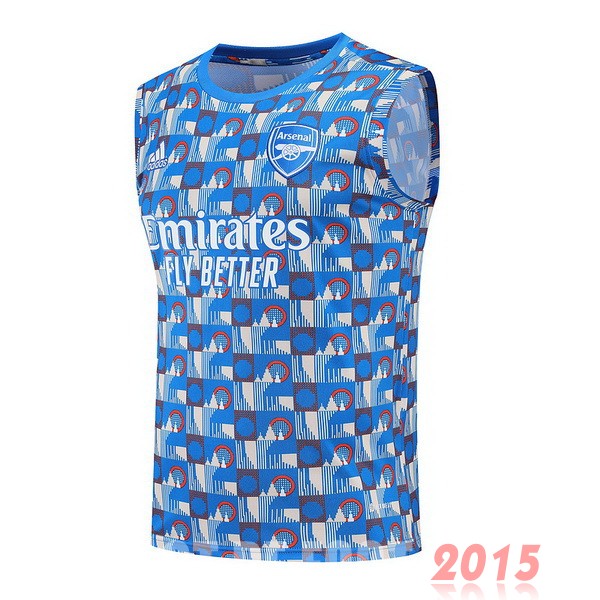 Maillot De Foot Entrainement Sans Manches Arsenal 22/23 Bleu