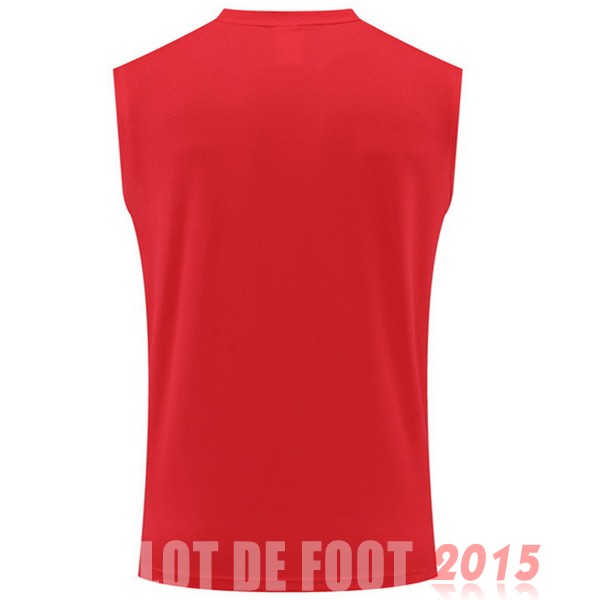 Maillot De Foot Entrainement Sans Manches Arsenal 22/23 Rouge Blanc Bleu