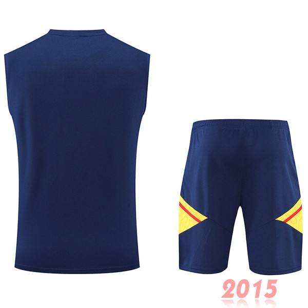 Maillot De Foot Entrainement Sans Manches Ensemble Complet Arsenal 22/23 Bleu