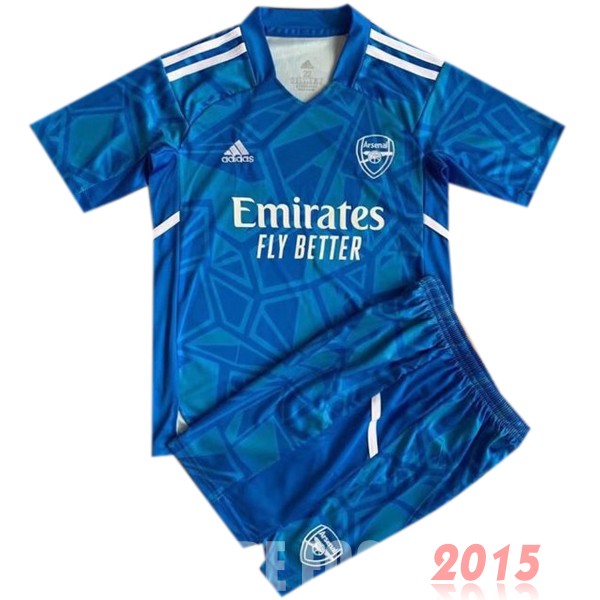 Maillot De Foot Gardien Conjunto De Enfant Arsenal 22/23 Bleu