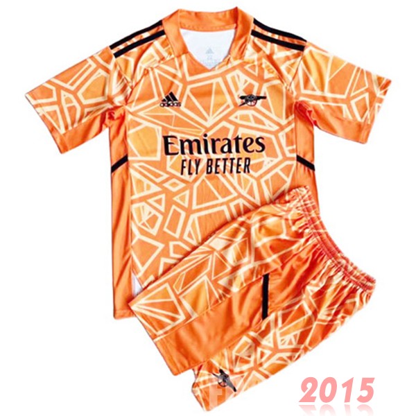 Maillot De Foot Gardien Conjunto De Enfant Arsenal 22/23 Orange