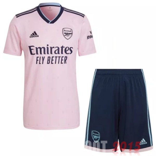 Maillot De Foot Third Conjunto De Enfant Arsenal 22/23 Rose