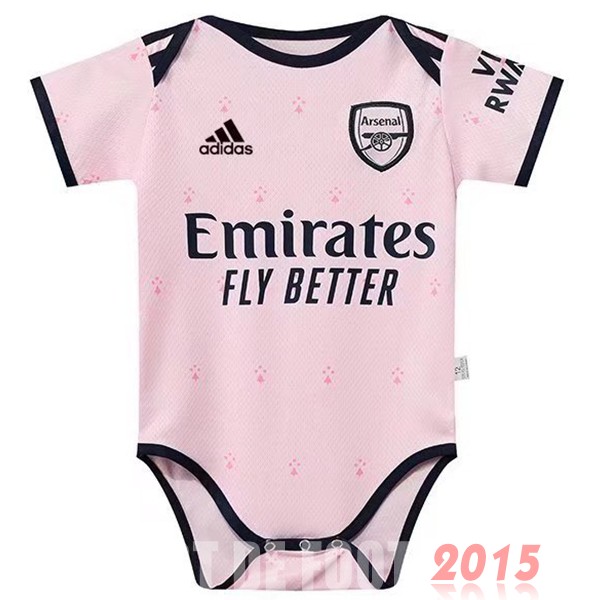 Maillot De Foot Third Onesies Enfant Arsenal 22/23 Rose