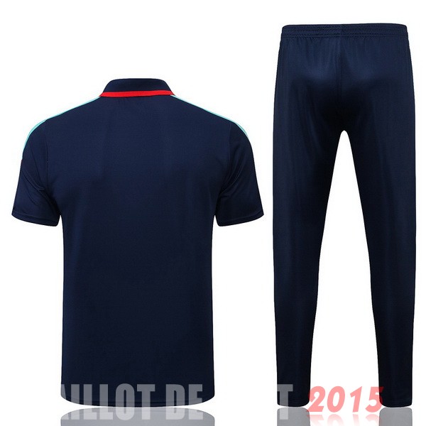 Maillot De Foot Ensemble Complet Polo Arsenal 22/23 Bleu Marine Vert