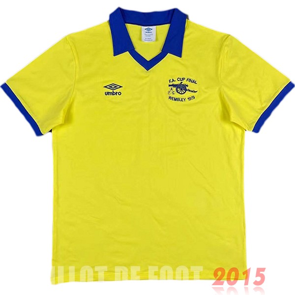 Maillot De Foot Exterieur Maillot Arsenal Rétro 1971 Jaune