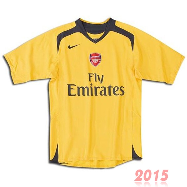 Maillot De Foot Exterieur Maillot Arsenal Rétro 2006 2007 Jaune