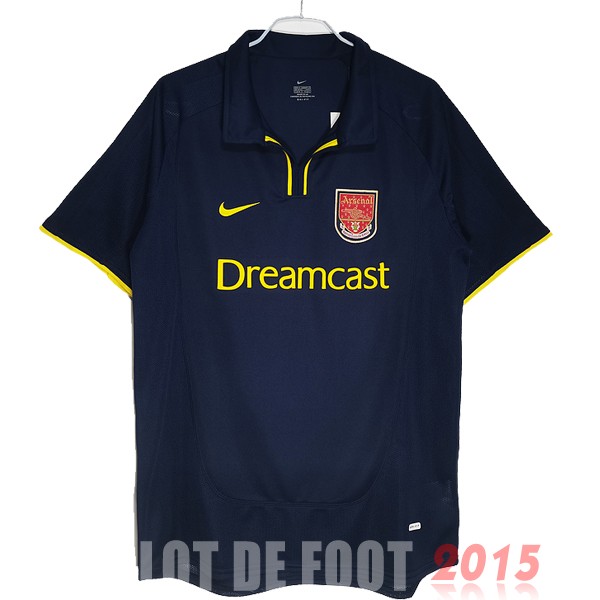 Maillot De Foot Third Maillot Arsenal Rétro 2000 2002 Bleu