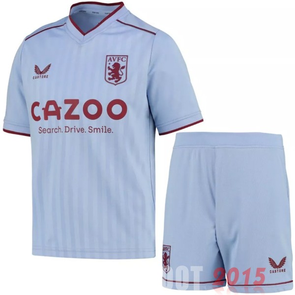 Maillot De Foot Exterieur Conjunto De Enfant Aston Villa 22/23 Bleu