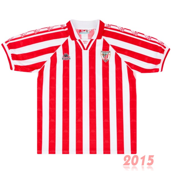 Maillot De Foot Domicile Maillot Athletic Bilbao Rétro 1995 1997 Rouge