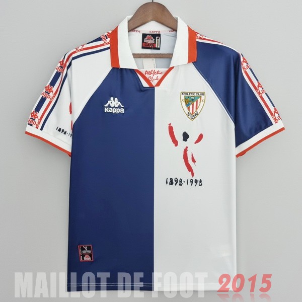 Maillot De Foot Exterieur Maillot Athletic Bilbao Rétro 1997 1998 Blanc