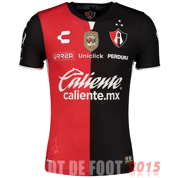 Maillot De Foot Domicile Maillot Atlas FC 22/23 Rouge Noir