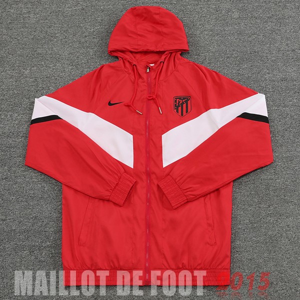 Maillot De Foot Coupe Vent Atlético Madrid 22/23 Rouge Blanc