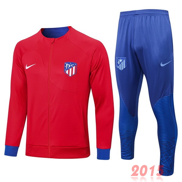 Maillot De Foot Survêtements Atlético Madrid 22/23 Rouge Bleu