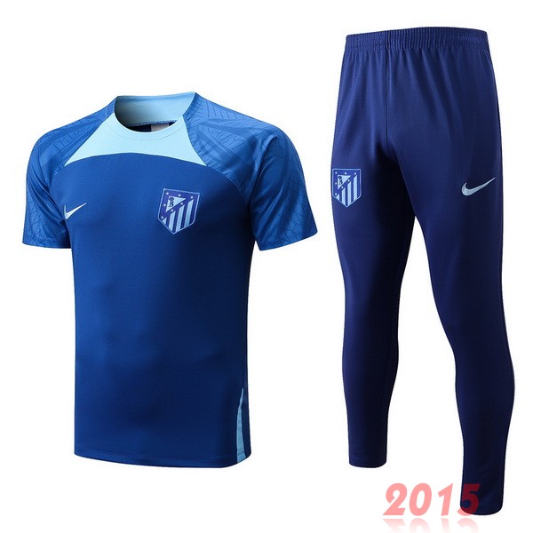 Maillot De Foot Entrainement Ensemble Complet Atlético Madrid 22/23 Bleu