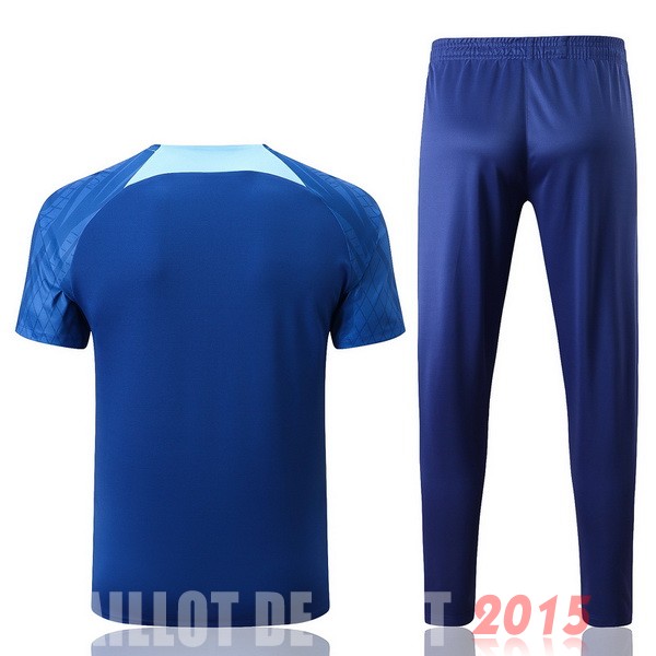Maillot De Foot Entrainement Ensemble Complet Atlético Madrid 22/23 Bleu