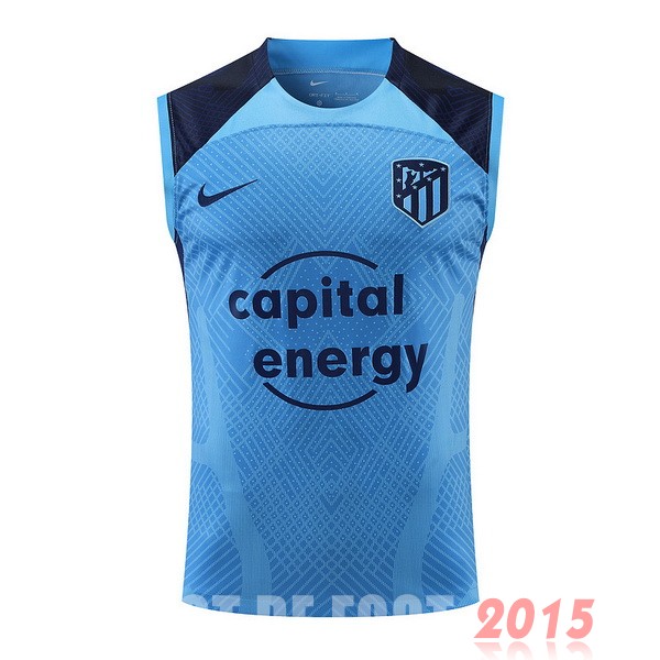 Maillot De Foot Entrainement Sans Manches Atlético Madrid 22/23 I Bleu