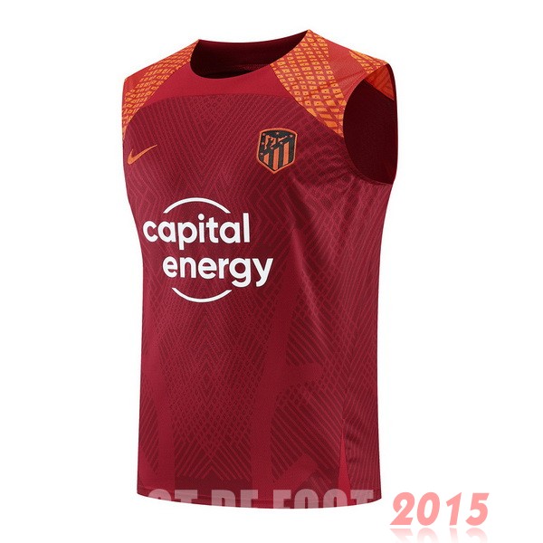 Maillot De Foot Entrainement Sans Manches Atlético Madrid 22/23 Rouge