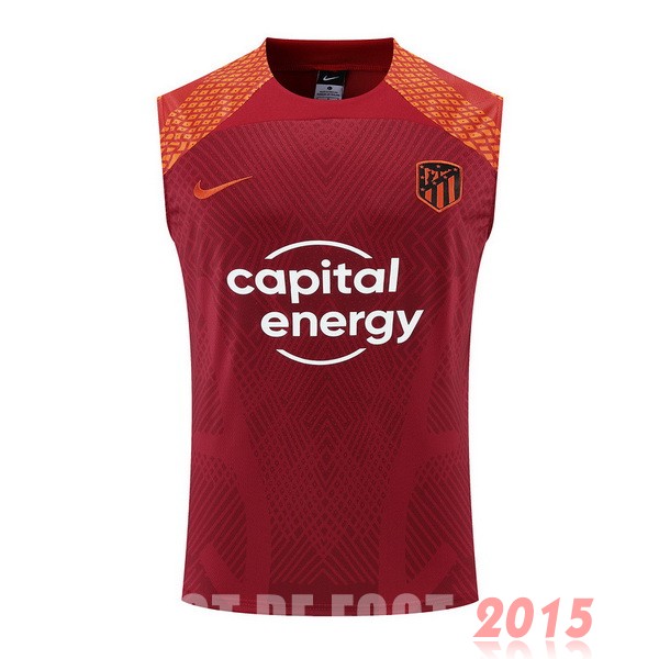 Maillot De Foot Entrainement Sans Manches Atlético Madrid 22/23 Rouge