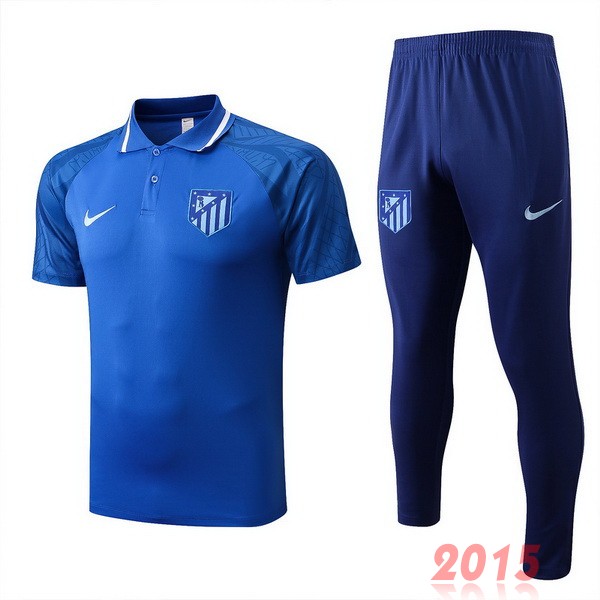 Maillot De Foot Ensemble Complet Polo Atlético Madrid 22/23 Bleu