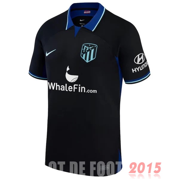 Maillot De Foot Exterieur Maillot Atlético Madrid 22/23 Noir