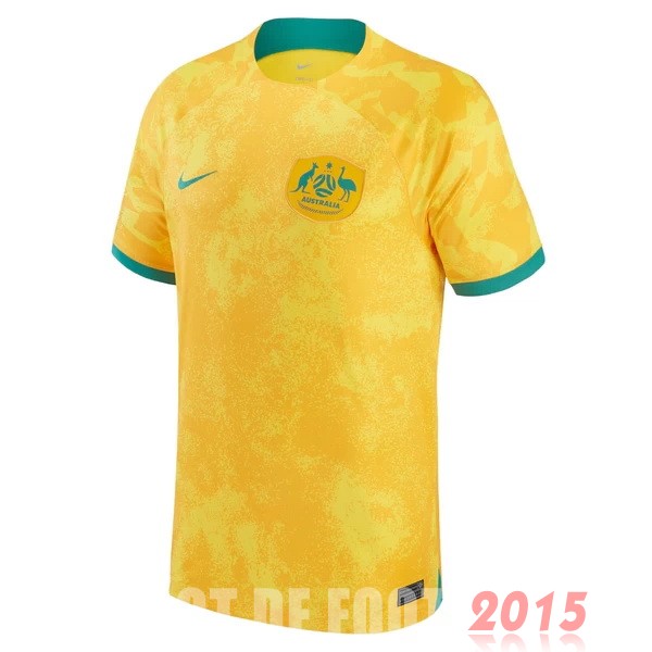 Maillot De Foot Thailande Domicile Maillot Australie 2022 Jaune