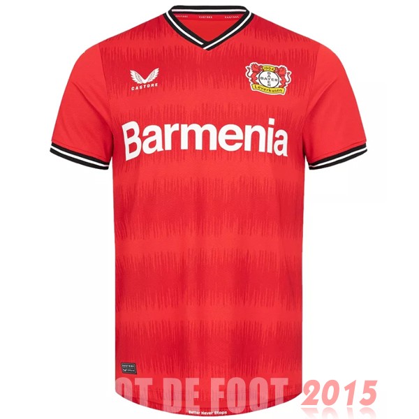 Maillot De Foot Thailande Domicile Maillot Leverkusen 22/23 Rouge