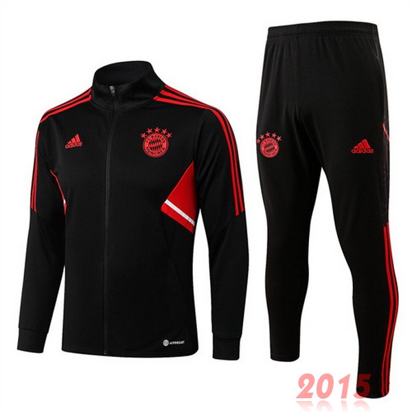 Maillot De Foot Survêtements Bayern Munich 22/23 Noir I Rouge