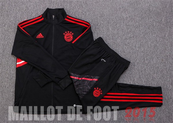 Maillot De Foot Survêtements Bayern Munich 22/23 Noir I Rouge