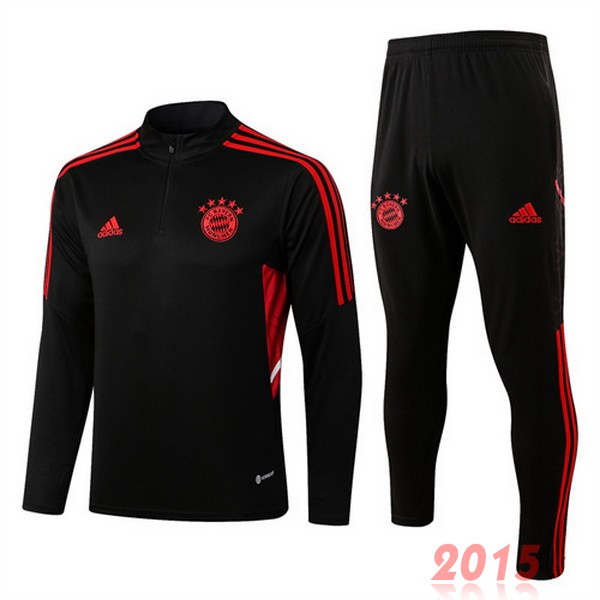 Maillot De Foot Survêtements Bayern Munich 22/23 Noir Rouge