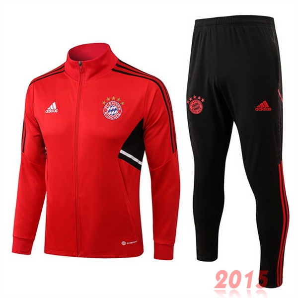 Maillot De Foot Survêtements Bayern Munich 22/23 Rouge I Noir