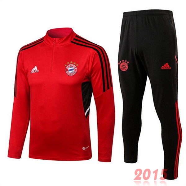 Maillot De Foot Survêtements Bayern Munich 22/23 Rouge Noir